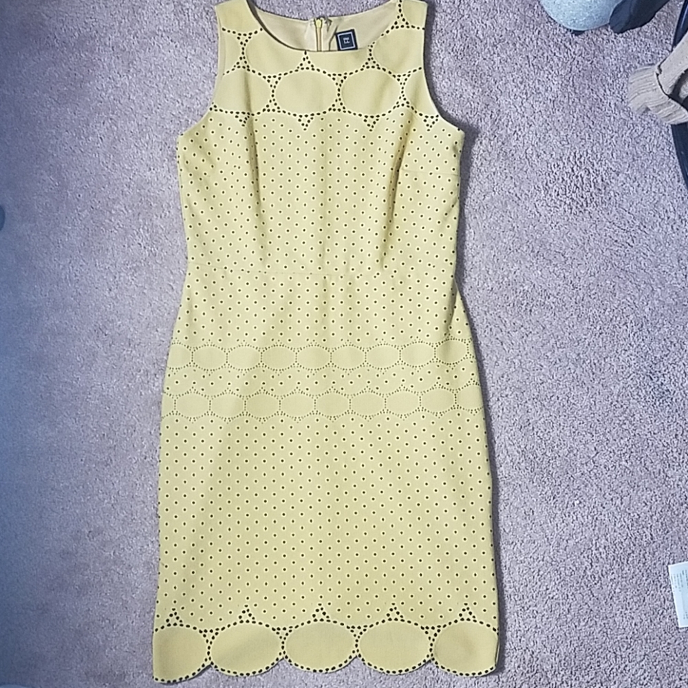 RMLL yellow and black sleeveless dress siz…